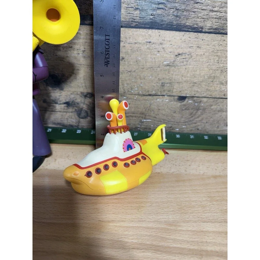 McFarlane The Beatles Yellow Submarine Figure With Submarine And Working